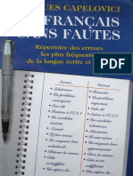 Le Français Sans Fautes _ Répertoire Des Erreurs Les Plus Fréquentes de La Langue Écrite Et Parlée ( PDFDrive.com )