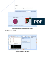 Relevant Screenshots of XRD Analysis: Step 1: Customize Manage Database Add Highscore Database Select