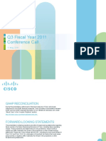 Download Cisco Q3FY11 Earnings Slides by Cisco Investor Relations SN55210842 doc pdf