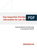 Cap Inspection Provides Critical Information For Lab Automation