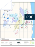 Mapa da região de Brejo do Cruz na Paraíba