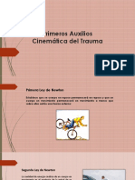 2. Cinemática del Trauma en  Primeros Auxilios Cesae