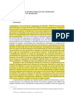 Novas Formas de Organizacao Do Trabalho