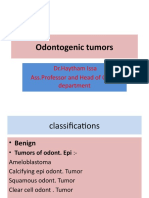 A comprehensive overview of odontogenic tumors: classifications, clinical features, radiology, histopathology, treatment and prognosis