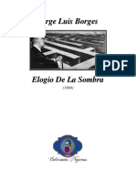 2. 1969 Elogio de La Sombra Poesía j.l Borges