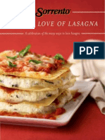 Sorrento Lasagna Cookbook