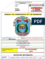 3° AÑO RELIGION Modulo 7-III TRIM