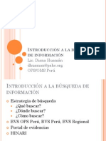 Introducción a la búsqueda de información