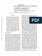 TWEETEVAL: Unified Benchmark and Comparative Evaluation For Tweet Classification