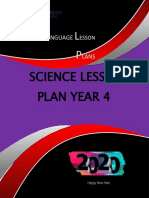 Daily Lesson Plan Science Yr 4 DLP 2020
