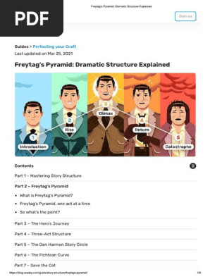 Freytag's Pyramid- Dramatic Structure Explained