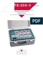 PTE-300-V: Three Phase Relay Test Set Voltage/Current