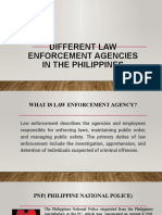 Different Law Enforcement Agencies in The Philippines