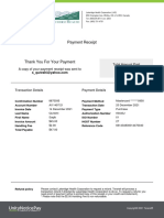 Lakeridge Health Corporation Payment Receipt Conf # 8875935