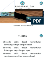 Sambungan dan Hubungan Kayu