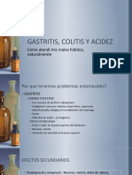 Gastritis, Colitis y Acidez