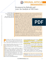 NdYAG Laser Treatment For Keloids and Hypertrophic Scars An Analysis of 102 Cases