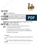 MODUL CONJUNCTIV Și Conditional Optativ