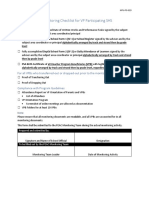 2021 VP Monitoring Checklist For VP Participating SHS