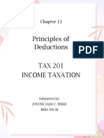 Principles of Deductions