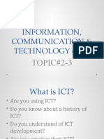Information, Communication & Technology (Ict)