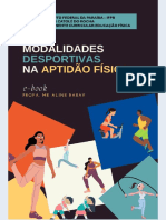 e-book - Modalidades desportivas na Aptidão Física.