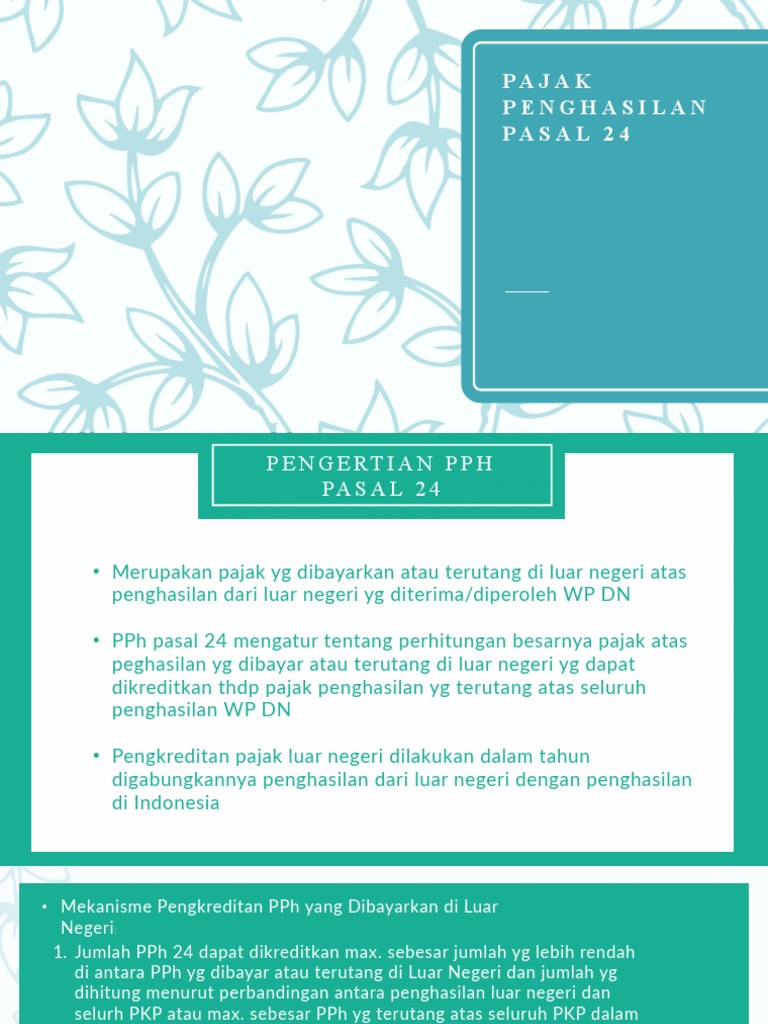 PPH 24 | PDF