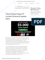 Tutorial Reset Oppo F7 Locked (Terkunci) Update Work - EvilicaCell