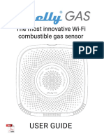 The Most Innovative Wi-Fi Combustible Gas Sensor: User Guide