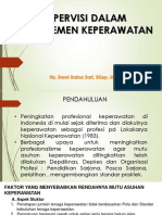 Supervisi Dalam Keperawatan - Dewi RS