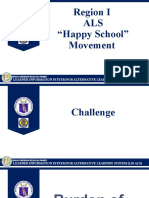 Region I ALS "Happy School" Movement