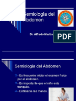 Semiología abdominal en pediatría