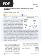 Machine Learning For Designing Next-Generation mRNA Therapeutics