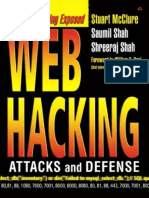 Web Hacking Attacks and Defense