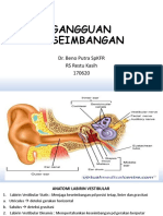 Materi Webinar Vertigo RS Restu Kasih 2 (Dr. Beno, SP - KFR)