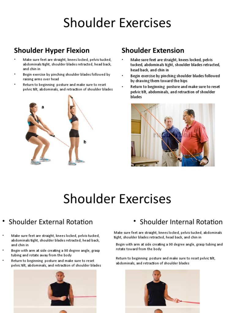 Shoulder Exercises PDF