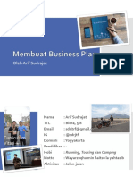 1.2 Membuat Business Plan - Arif Sudrajat