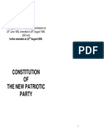 NPP Constitution