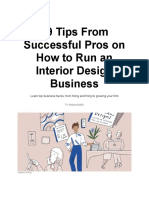 19 Tips From Successful Pros On How To Run An Interior Design Business
