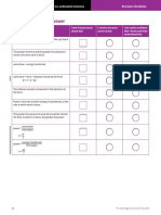 Revision Checklist For Chapter P8