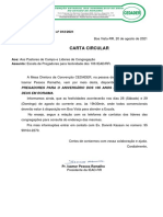 012 Carta Circular Escala de Pregadores para Festividades Dos 106 Ieadrr - 20 08 2021