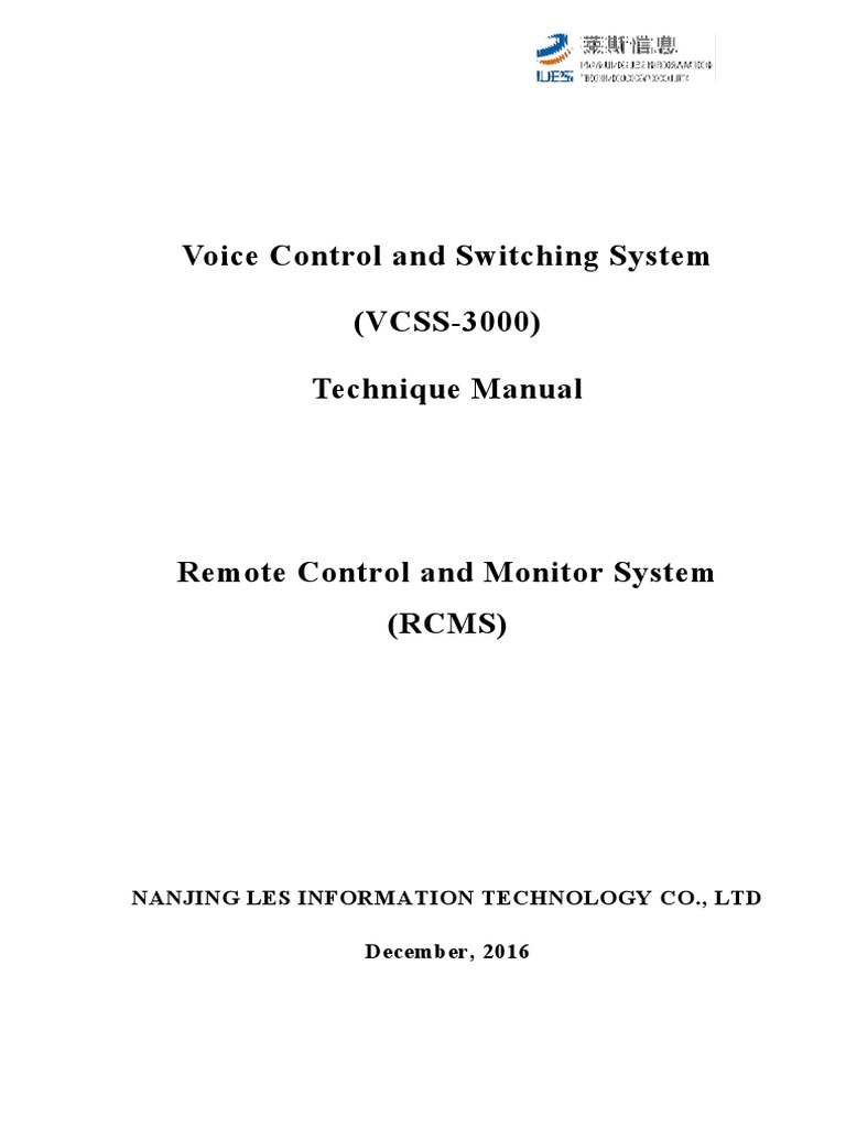 RCMS System Installation Manual | PDF | Icon (Computing) | Operating System