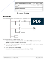 Travaux Dirigés Automatismes Industriels GE 2