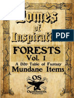Tomes of Inspiration Forests Vol 1 Mundane Items