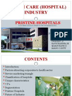 Health Care (Hospital) Industry: Pristine Hospitals