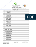 Checking of Forms (List of Students) OXYGEN 19-20