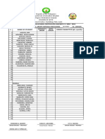 Checking of Forms (List of Students) OXYGEN 20 - 21