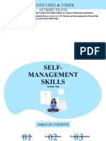 Self-Management Skills - Yashita 10B