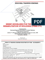 Nehrp Guidelines For The Seismic Rehabilitation of Buildings (Fema 273)