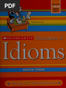 SCHOLASTIC Dictionary of Idioms